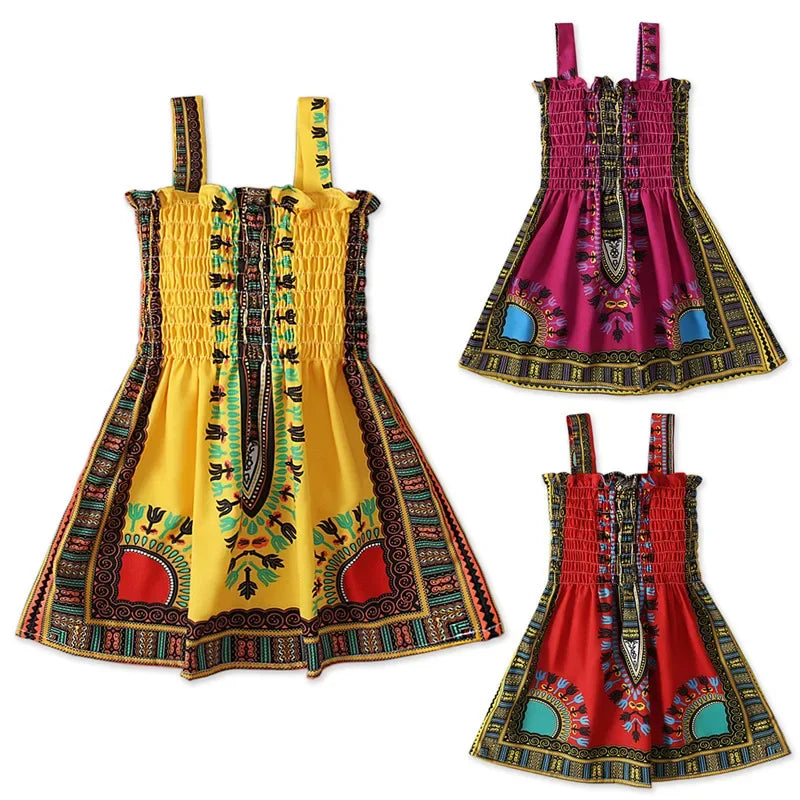 African Print Children's Dress | Afrocentric