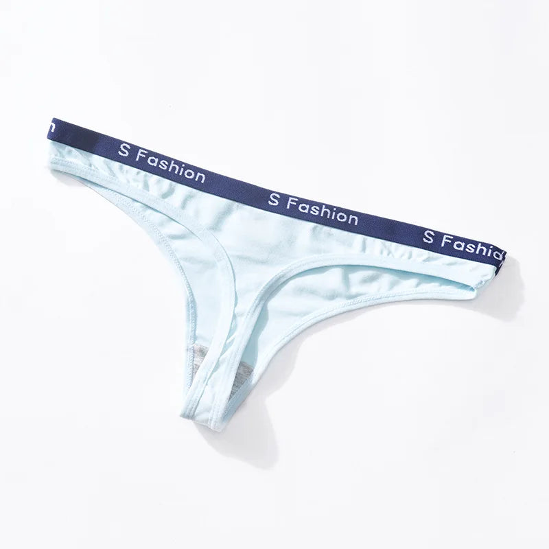 Women's Low-Waist Cotton Thong Panties | Soft & Comfortable | M–XL LBU | Afrocentric