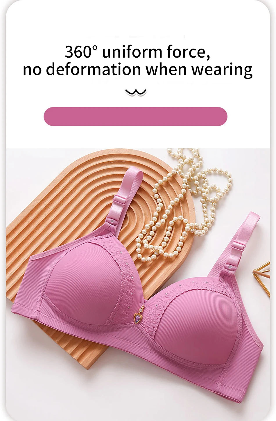 Women Full Cup Nursing Bra - Daily Comfort & Support Breathable Bra | Afrocentric