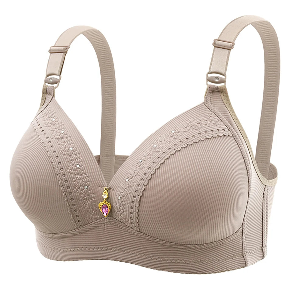 Women Full Cup Nursing Bra - Daily Comfort & Support Breathable Bra | Afrocentric