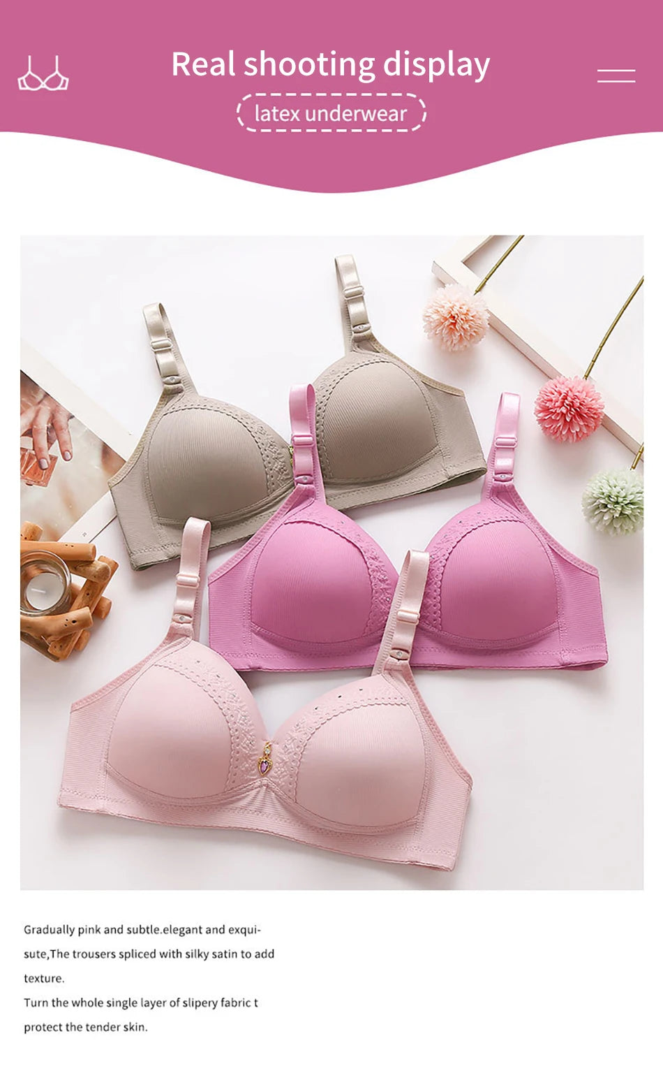 Women Full Cup Nursing Bra - Daily Comfort & Support Breathable Bra | Afrocentric