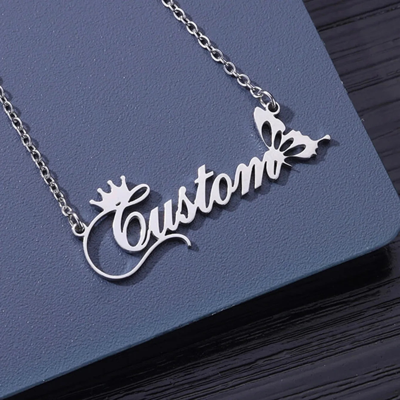 Custom Name Necklace for Women — Personalised Stainless Steel Pendant | Afrocentric