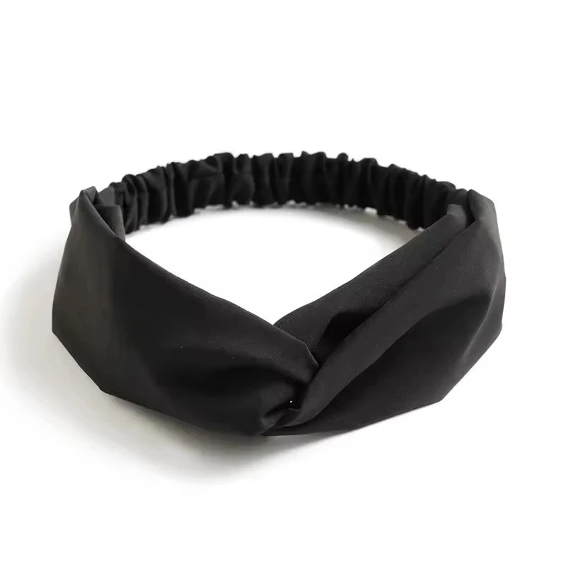 Boho Knot Elastic Headband | Cross Turban Hair Band for Women 63 | Afrocentric