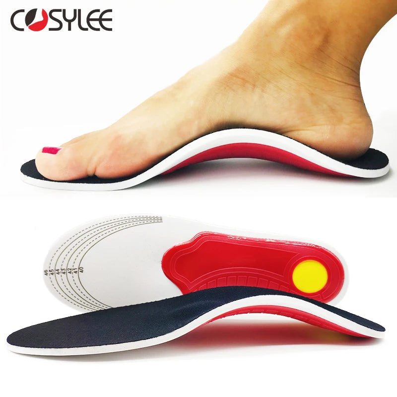 Orthopedic Arch Support Insoles | EVA Cushioning for Flat Feet, Sports & Everyday Comfort | Afrocentric