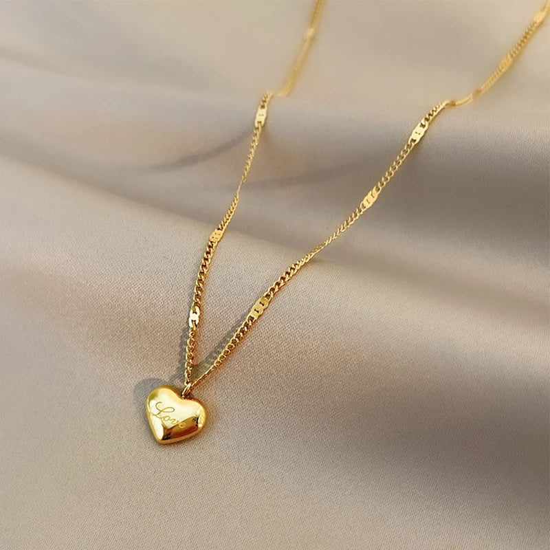 Multilayer Coin Pendant Necklace | Layered Chain for Women N1028 | Afrocentric