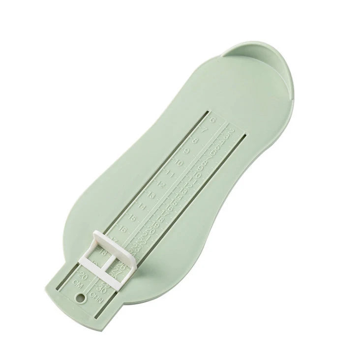 Kids Toddler Foot Measure Gauge - Baby Shoe Size Measuring Ruler Tool green | Afrocentric
