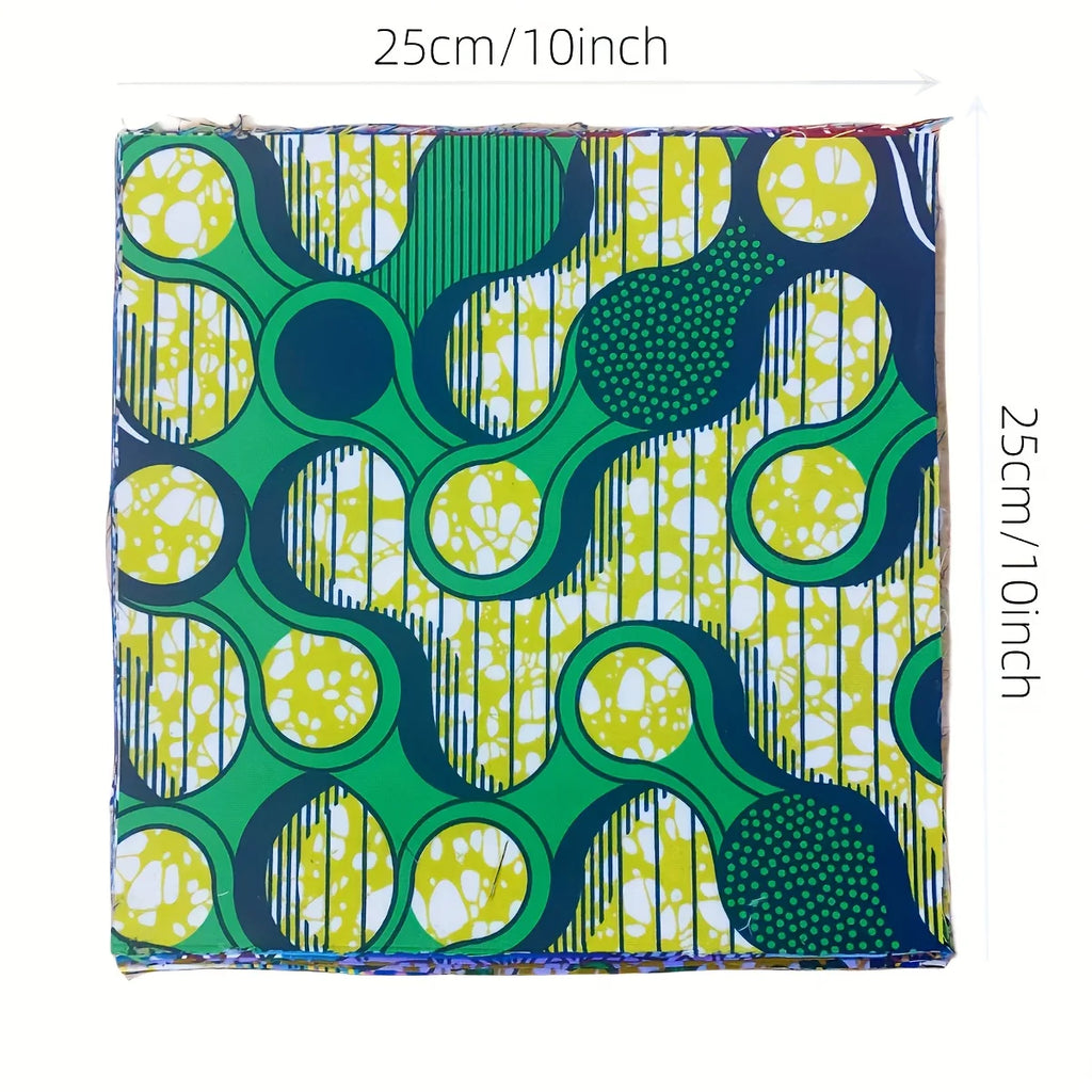 30/100pcs 4x4Inches pre cut fabric,Multicolor African Fabric Square No Repeat Patchwork Fabric Patchwork Bundles DIY | Afrocentric