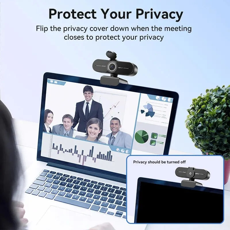 4K Webcam | EMEET C60E Autofocus USB Camera for Video Calls & Streaming | Afrocentric