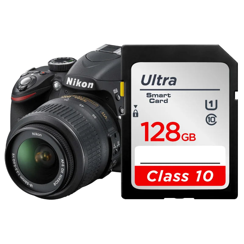 High-Speed SD Memory Card for Camera | Class 10 | 16GB–256GB | Afrocentric