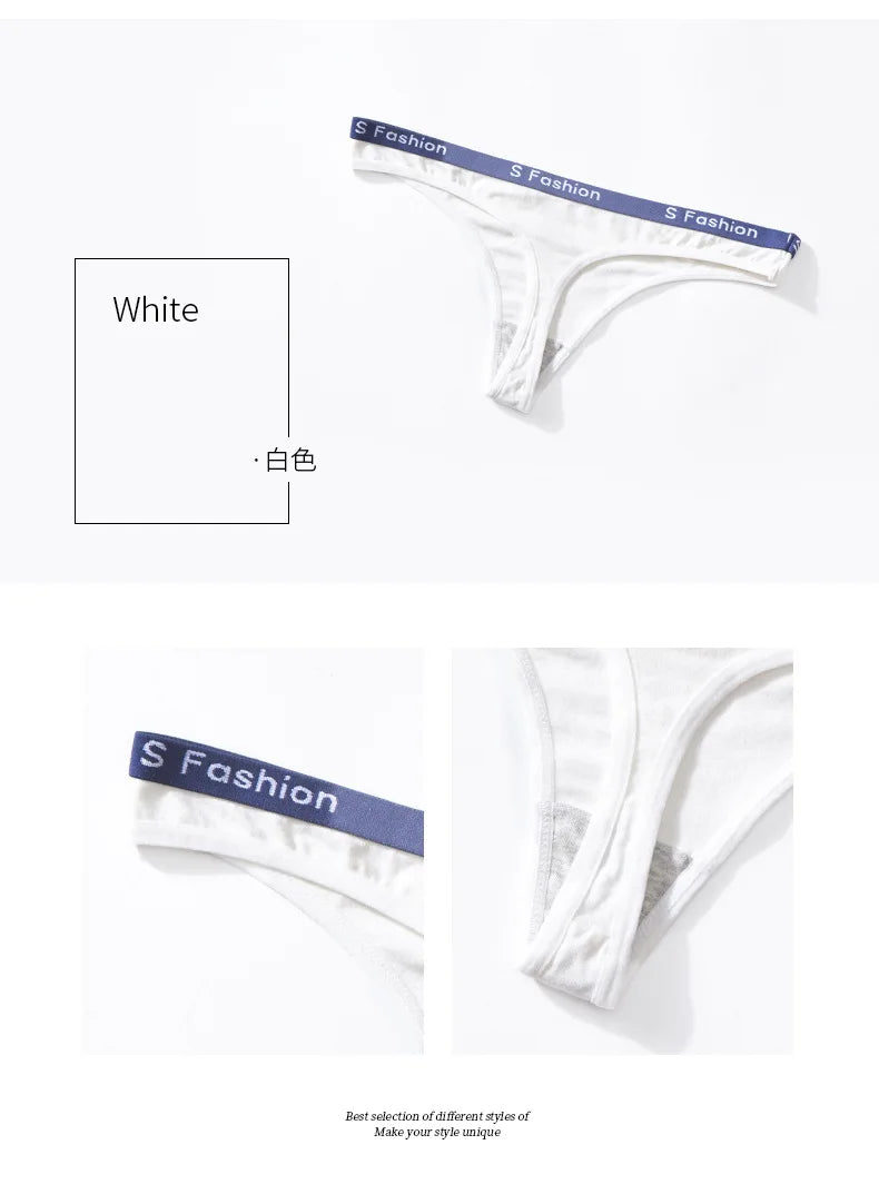 Women's Low-Waist Cotton Thong Panties | Soft & Comfortable | M–XL | Afrocentric