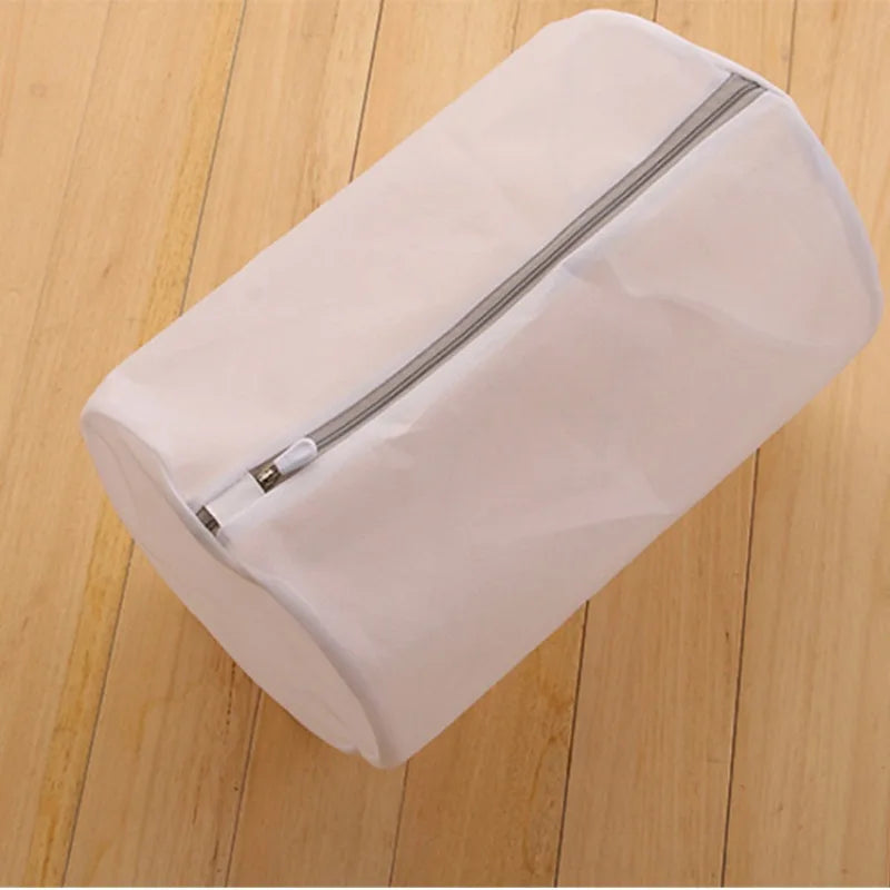 Mesh Shoe Laundry Bag | Washing Machine Protector for Sneakers, Trainers & More WHITE | Afrocentric