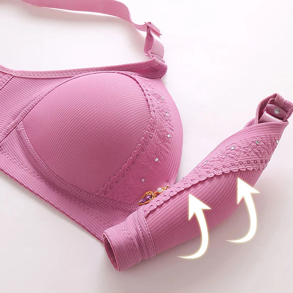 Women Full Cup Nursing Bra - Daily Comfort & Support Breathable Bra | Afrocentric