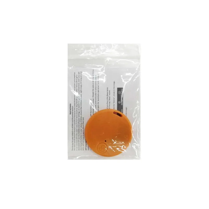 Bluetooth Key & Pet Tracker | Anti-Loss Smart Finder for Keys, Wallet, Pets & More Orange-A | Afrocentric