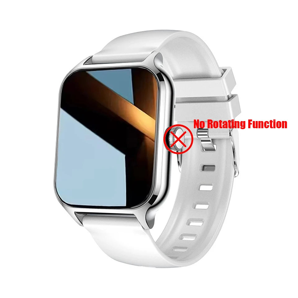 Smart Fitness Watch | Bluetooth Call, Heart Rate, Sleep Tracker & 2.01" Display GTS4 silver | Afrocentric