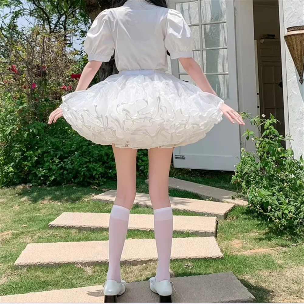 Multi-layer Ruffled Petticoats for Women - Fluffy Bubble Skirt Crinoline Underskirt | Afrocentric