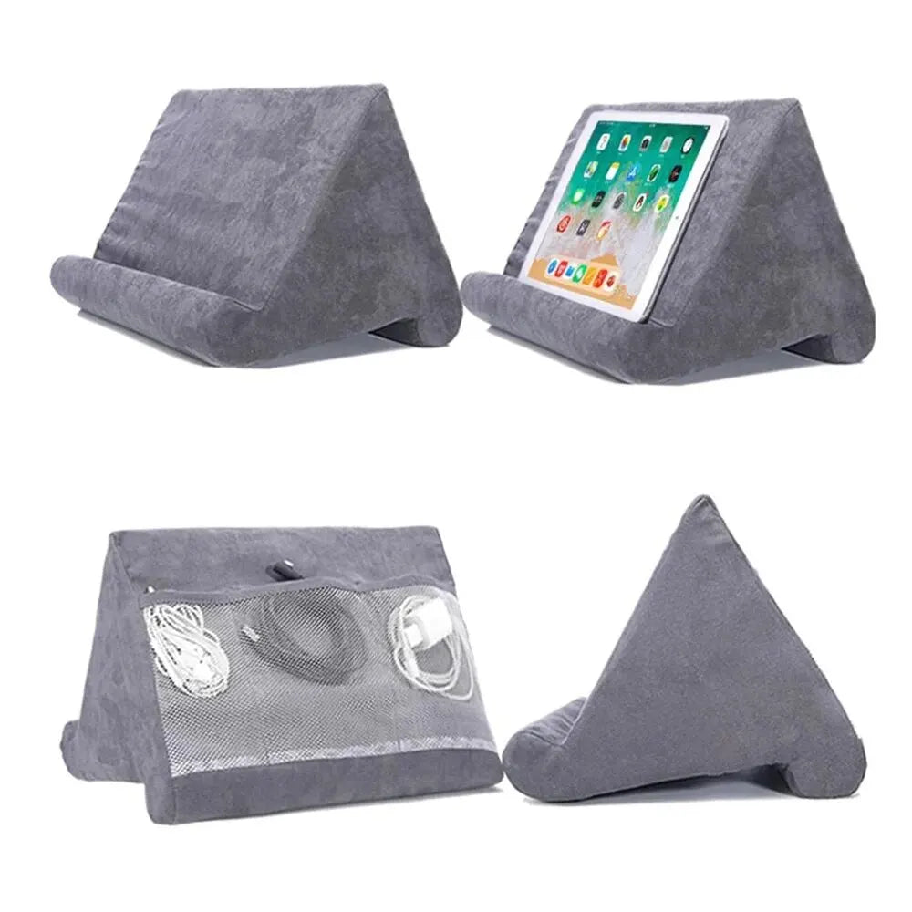 Sponge Pillow Tablet Stand | Bed Mount Holder for iPad, Samsung & Huawei Tablets | Afrocentric
