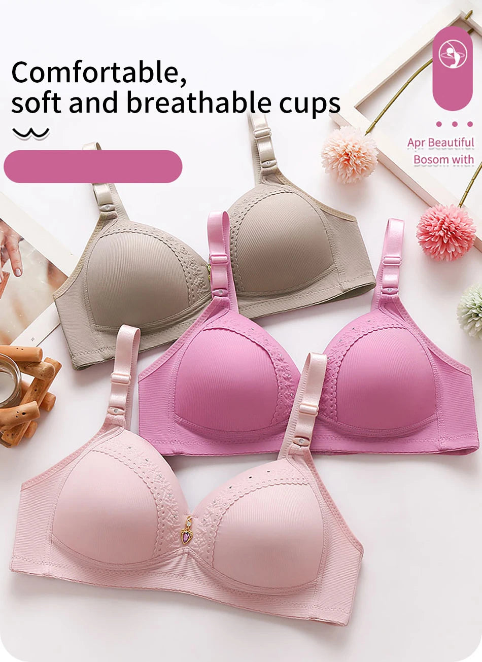 Women Full Cup Nursing Bra - Daily Comfort & Support Breathable Bra | Afrocentric