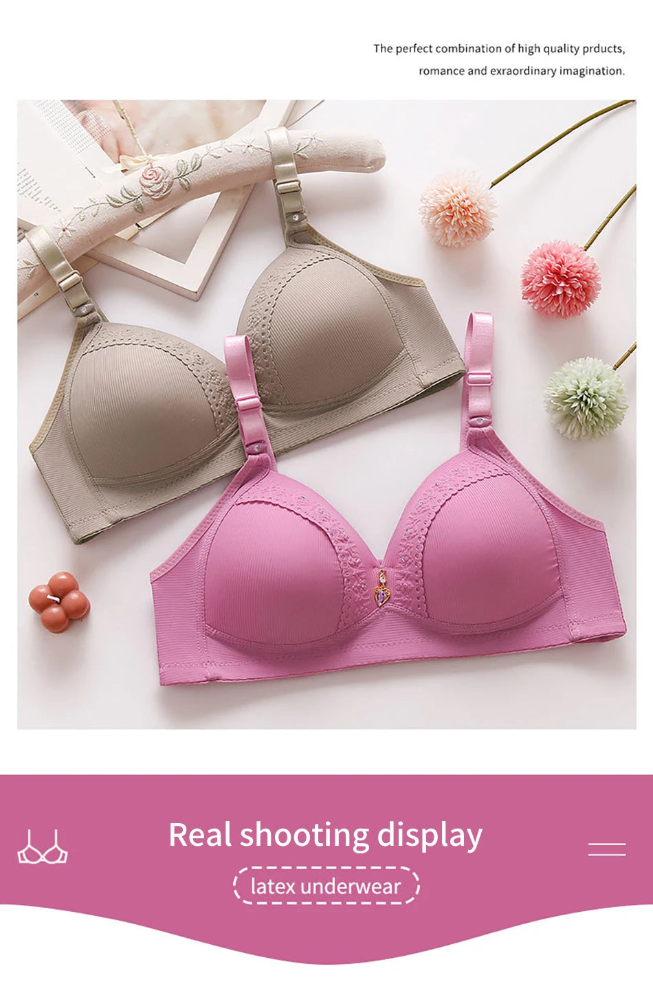 Women Full Cup Nursing Bra - Daily Comfort & Support Breathable Bra | Afrocentric