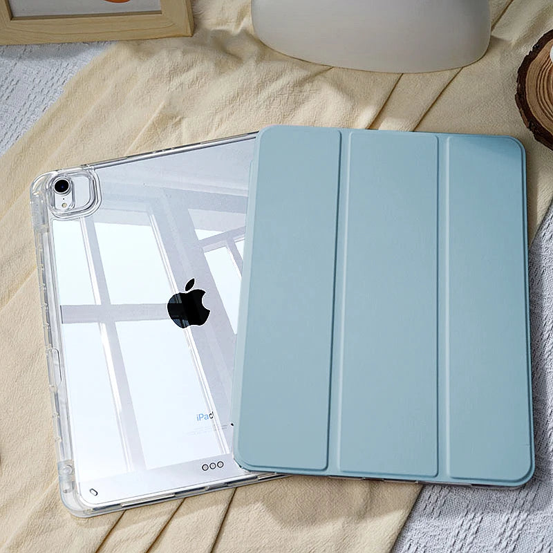 iPad Protective Case with Stand | Multi-Model Compatible Baby blue | Afrocentric