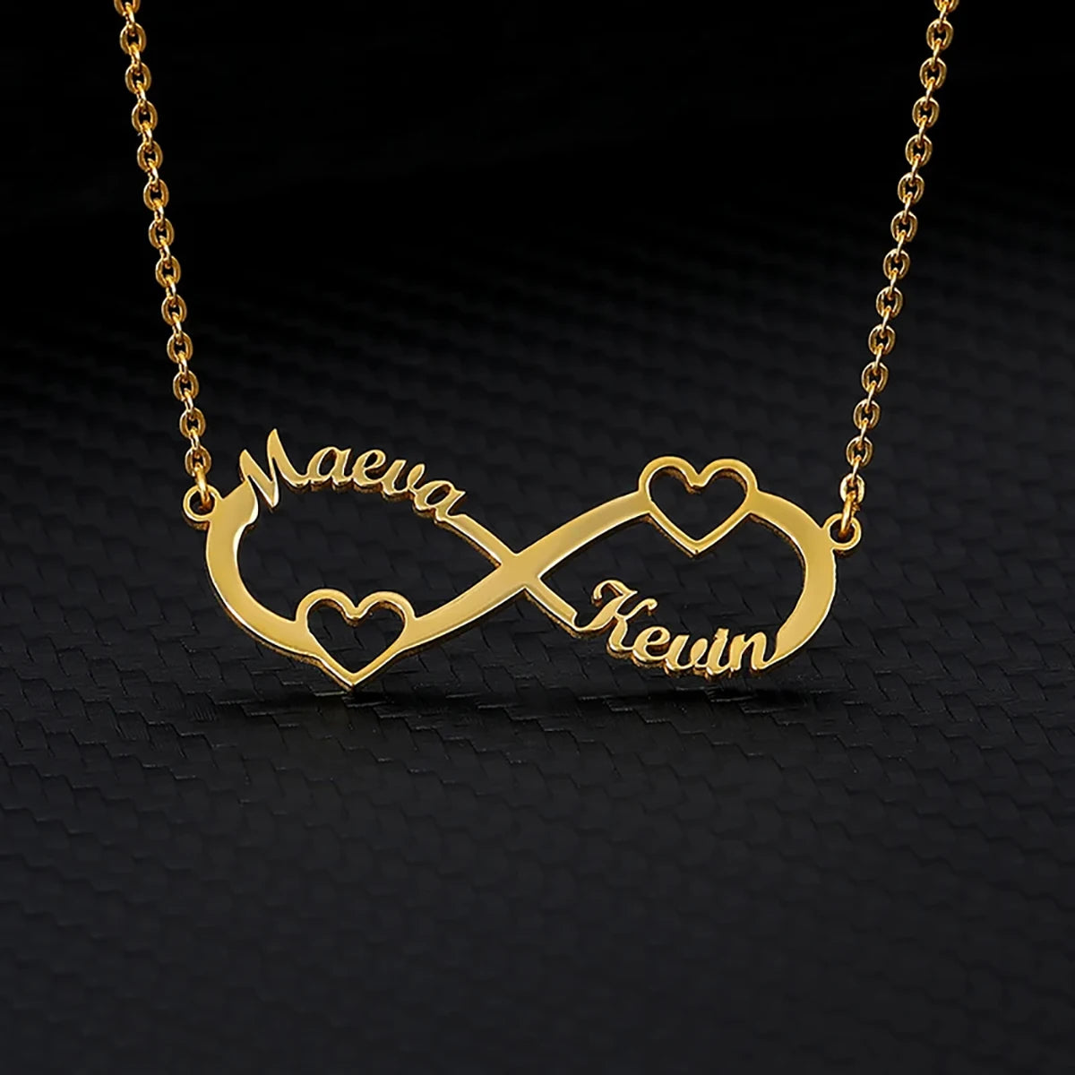 Custom Name Necklace for Women — Personalised Stainless Steel Pendant Style 7 | Afrocentric