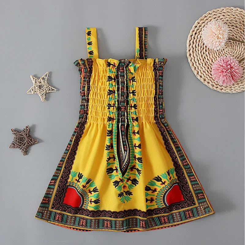 African Print Children's Dress | Afrocentric