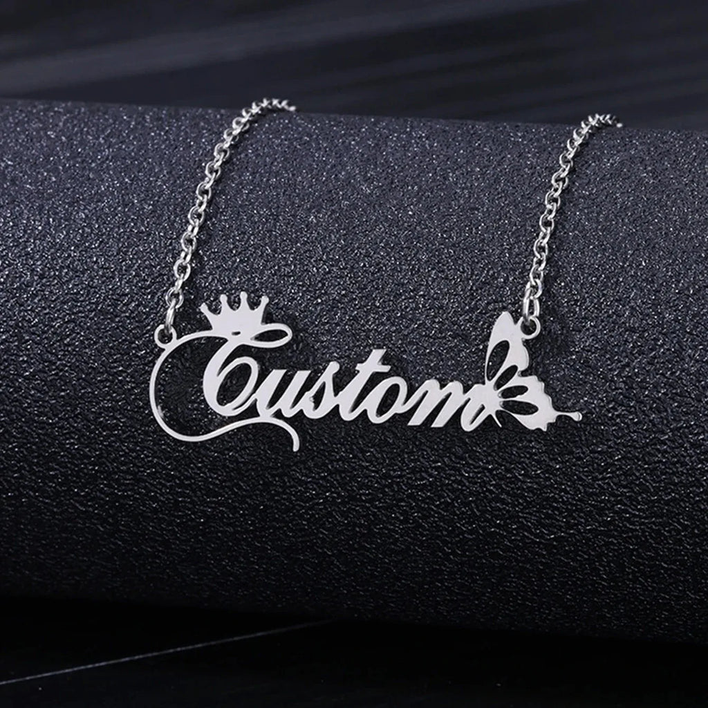 Custom Name Necklace for Women — Personalised Stainless Steel Pendant | Afrocentric