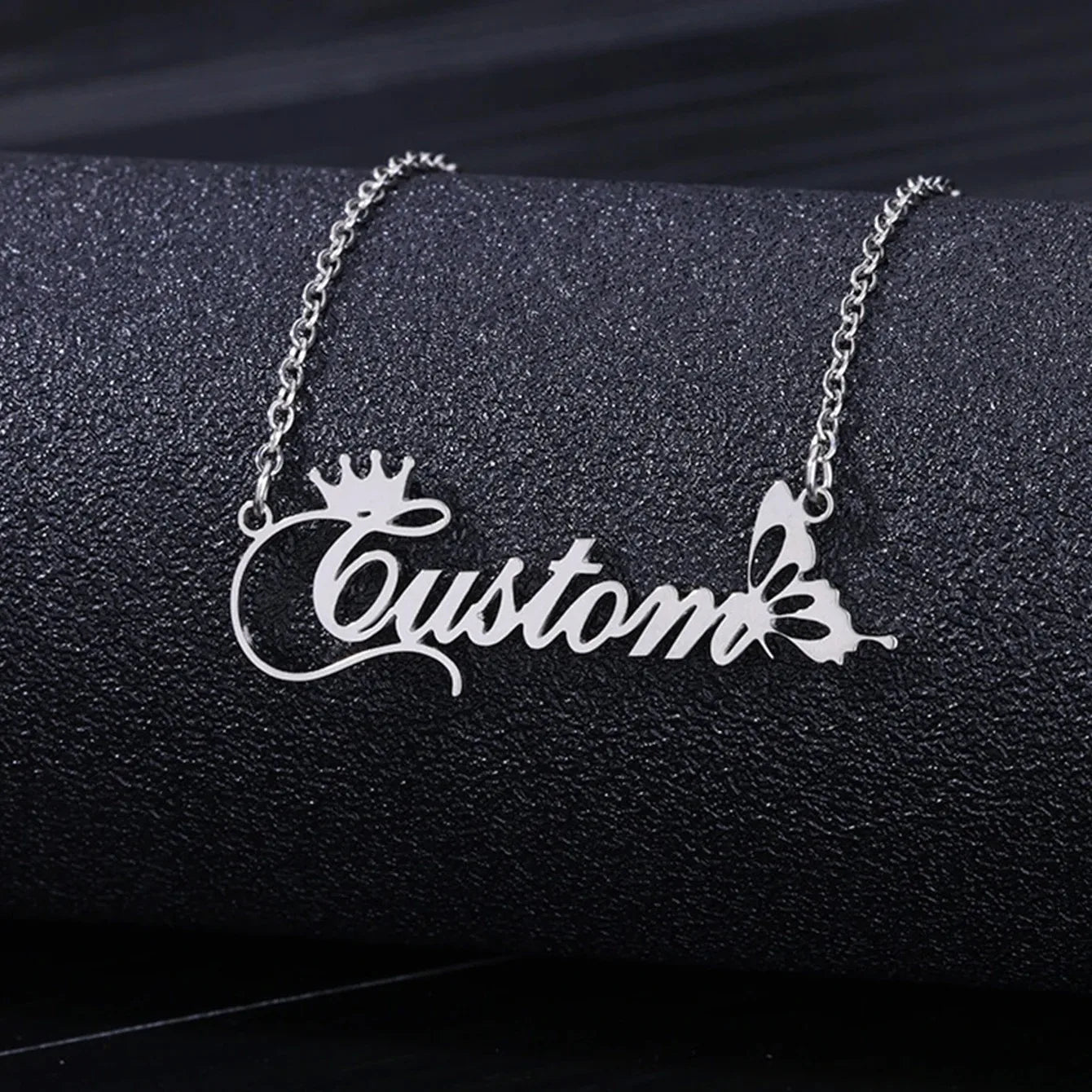 Custom Name Necklace for Women — Personalised Stainless Steel Pendant | Afrocentric