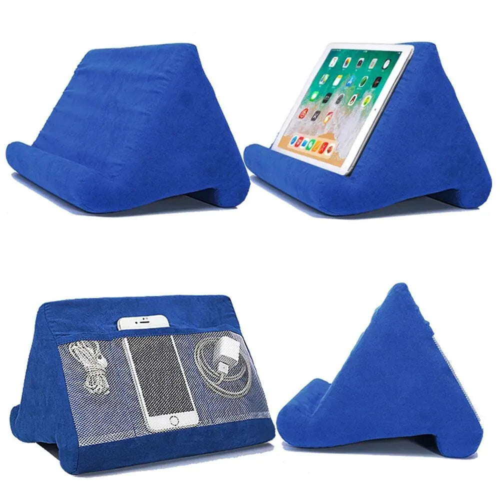 Sponge Pillow Tablet Stand | Bed Mount Holder for iPad, Samsung & Huawei Tablets | Afrocentric